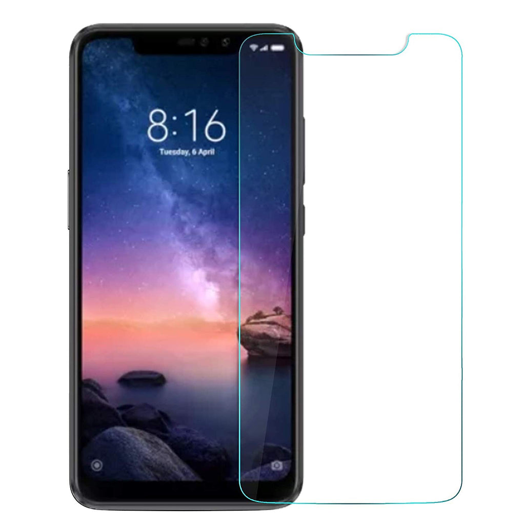 Crystal Clear Tempered Glass - Redmi Note 6 Pro - CASE U