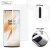 Advanced Border-less Full Coverage 3D Curved UV OnePlus8 Screen Protector - CASE U